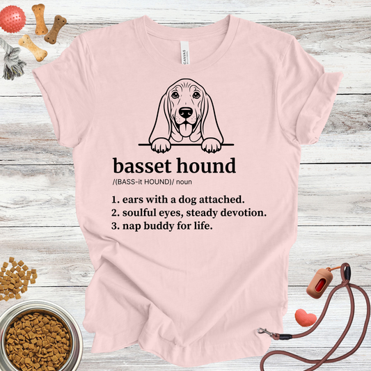 Basset Hound Definition | Funny Dog Lover Tee