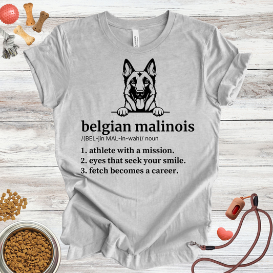 Belgian Malinois Definition | Funny Dog Lover Tee