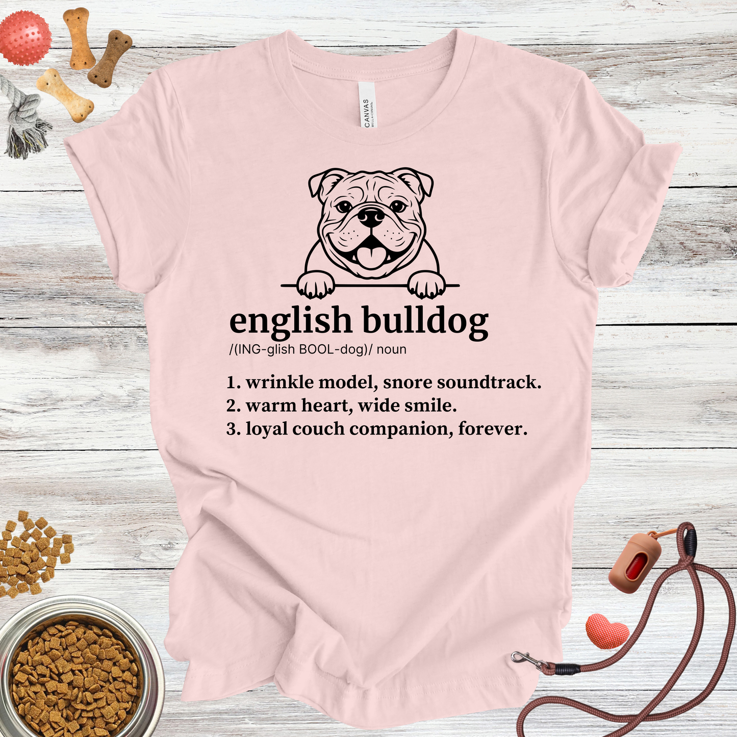 English Bulldog Definition | Funny Dog Lover Tee