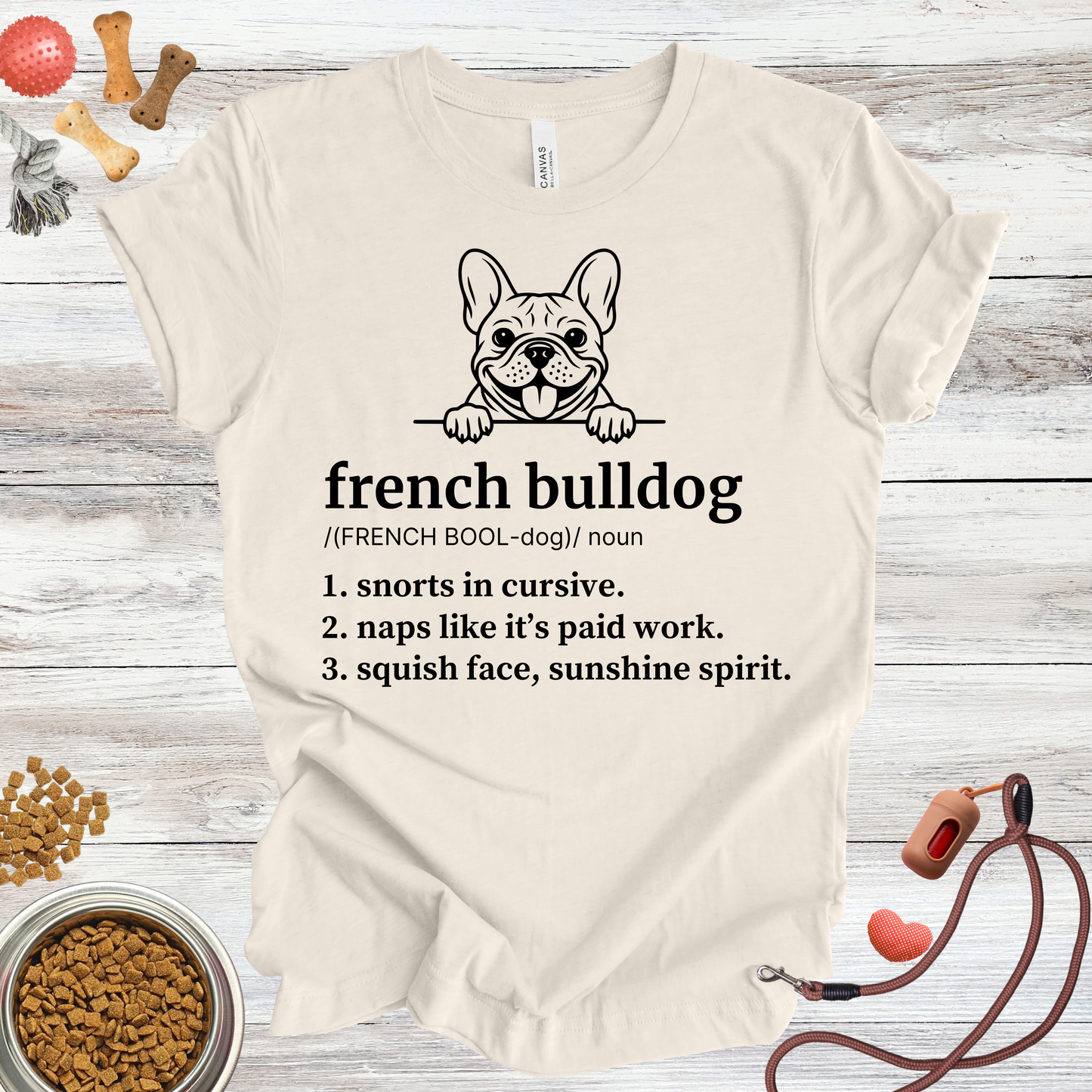 French Bulldog Definition | Funny Dog Lover Tee