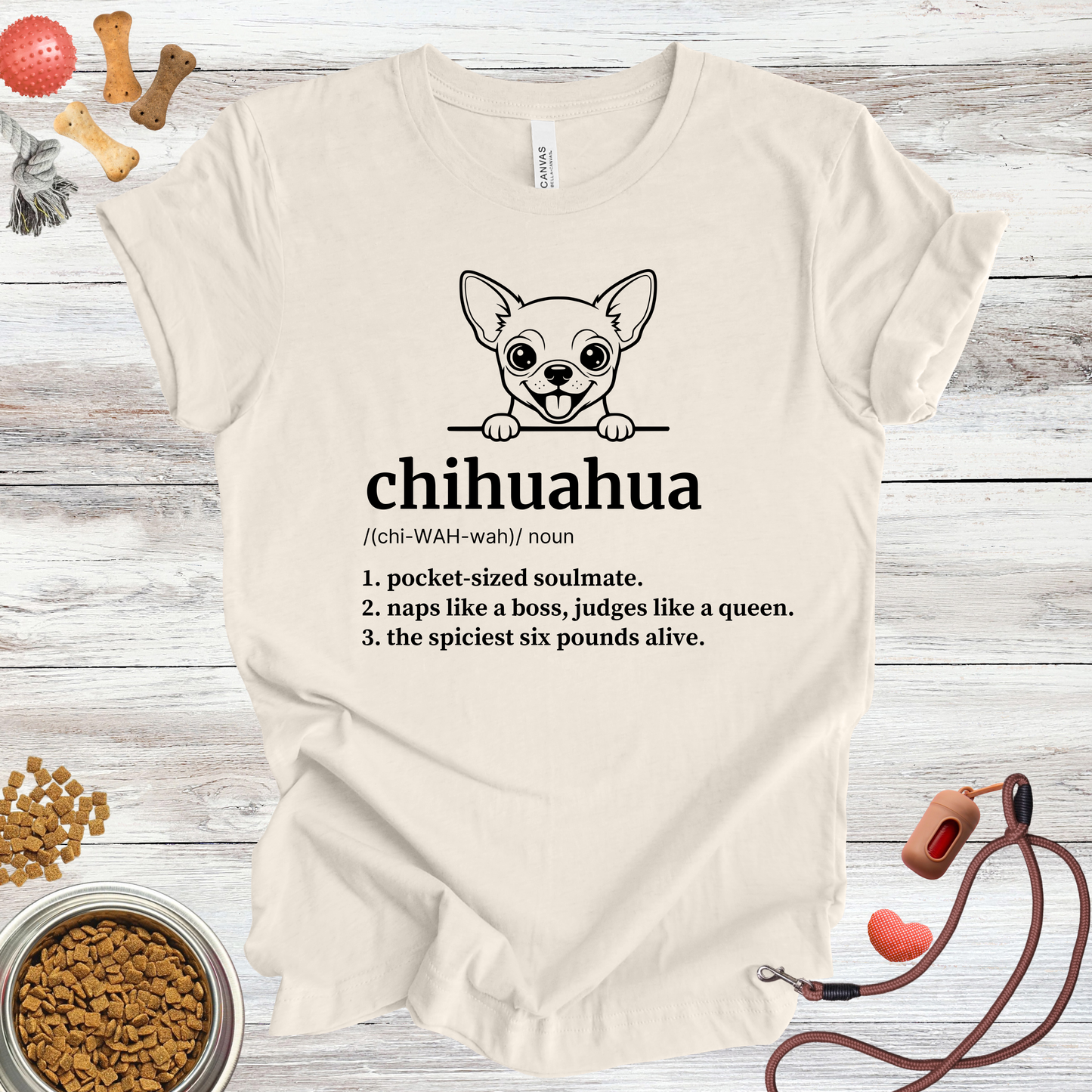 Chihuahua Definition | Funny Dog Lover Tee