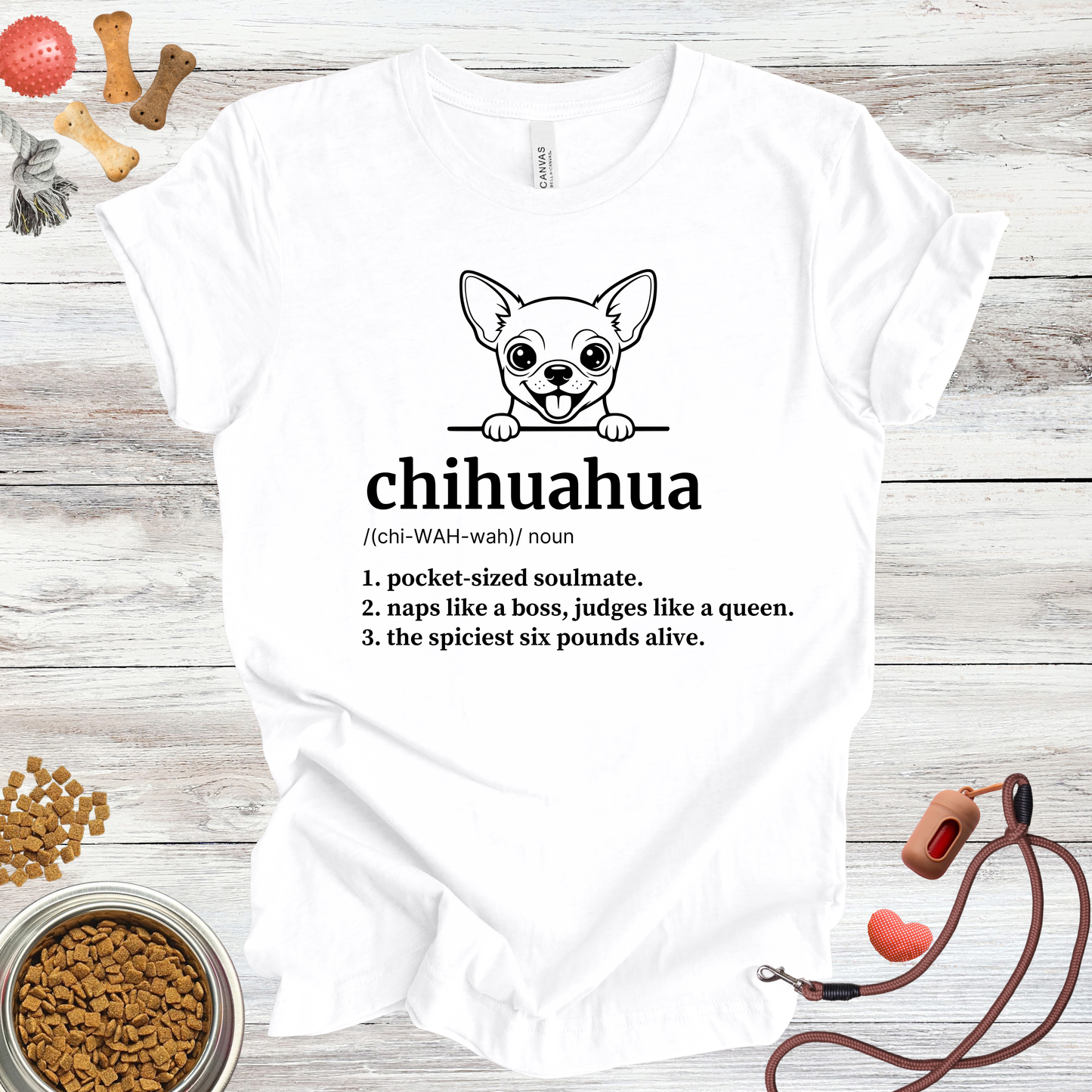 Chihuahua Definition | Funny Dog Lover Tee
