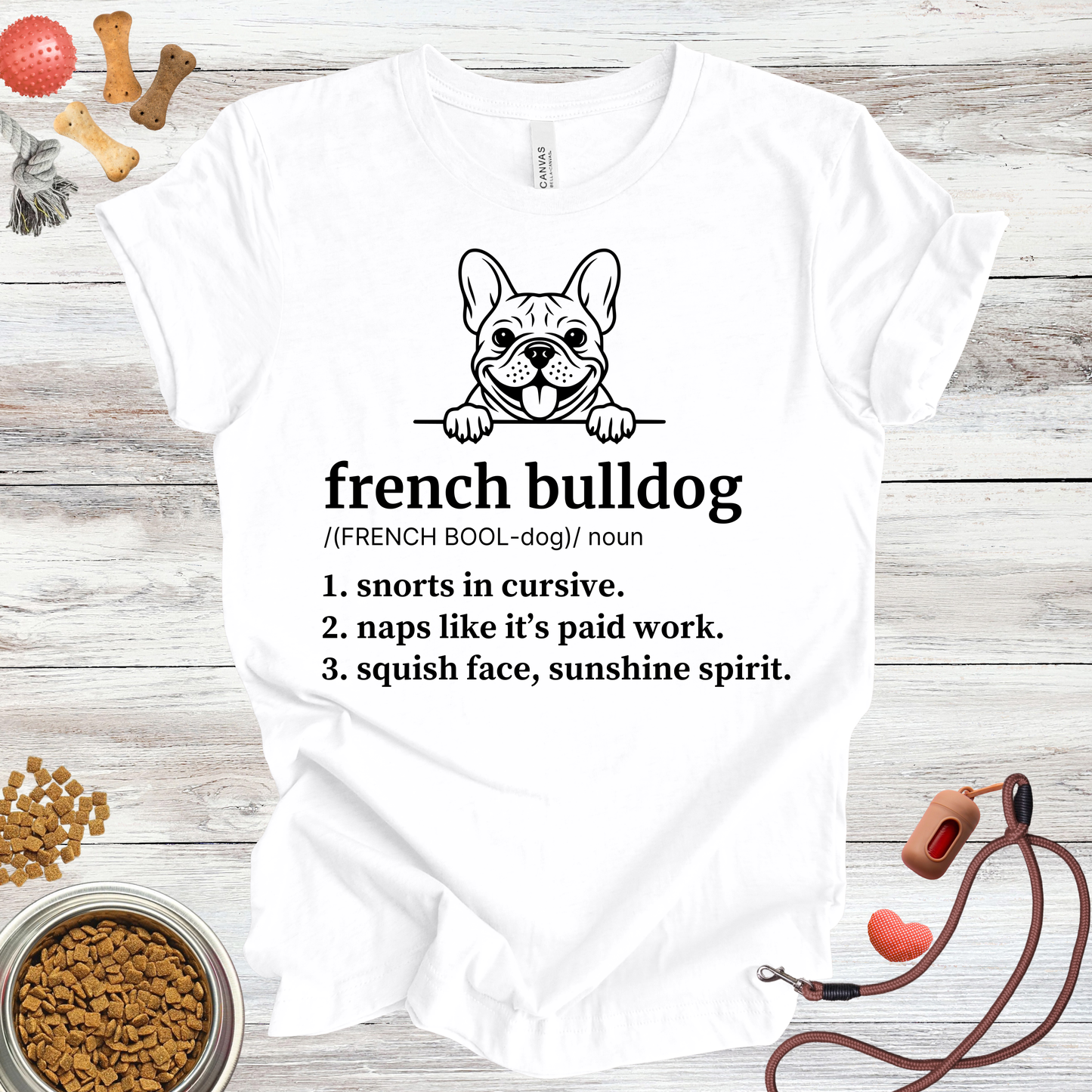 French Bulldog Definition | Funny Dog Lover Tee