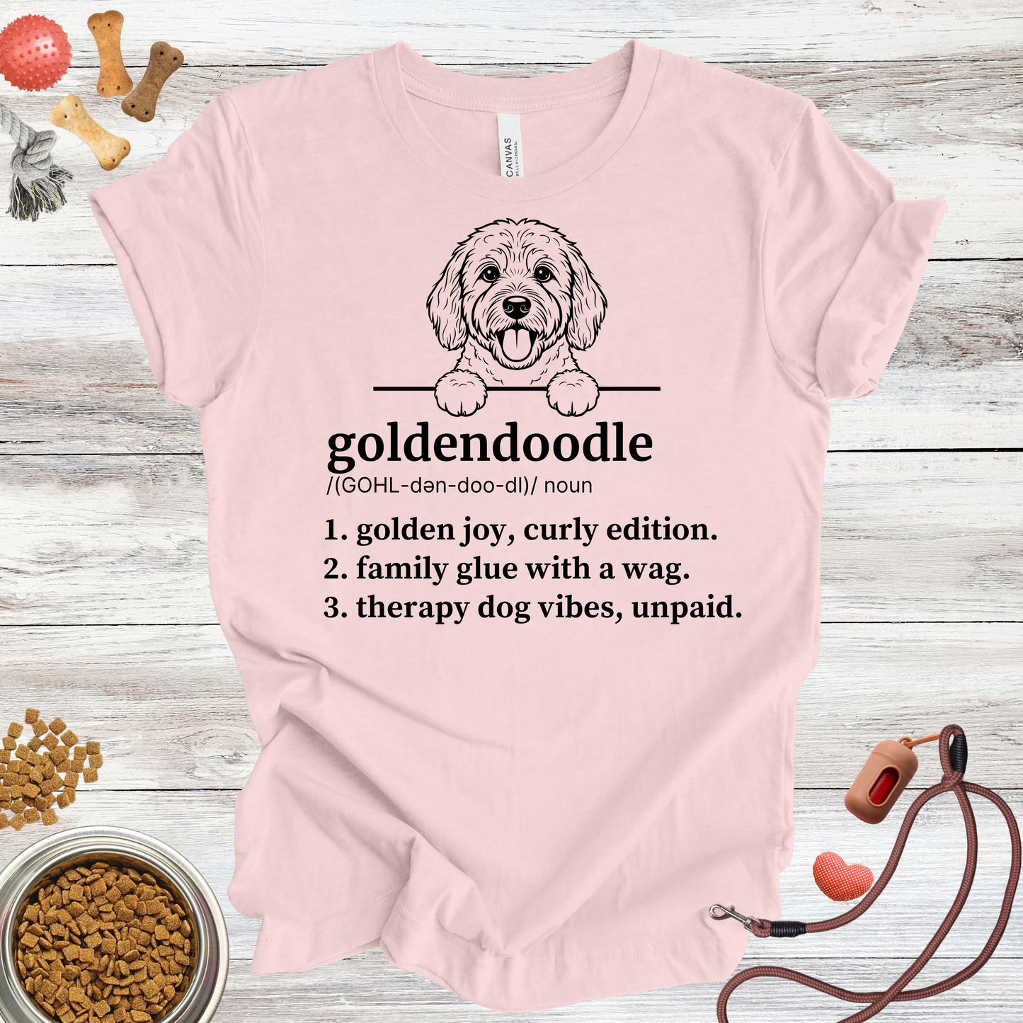 Goldendoodle Definition | Funny Dog Lover Tee