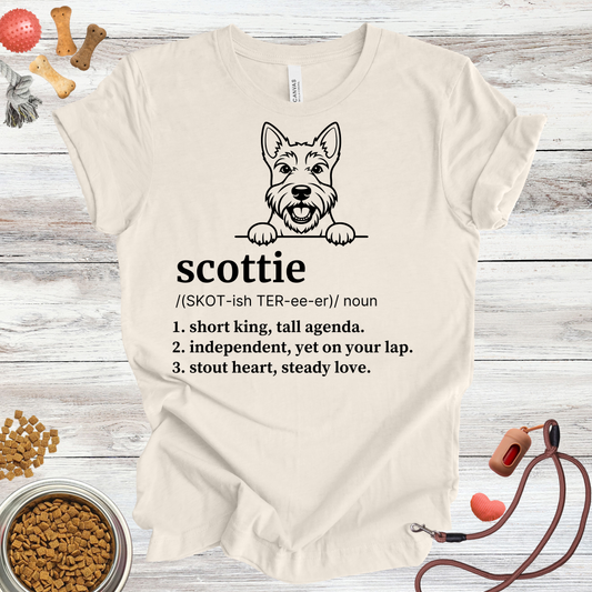 Scottie Definition | Funny Dog Lover Tee