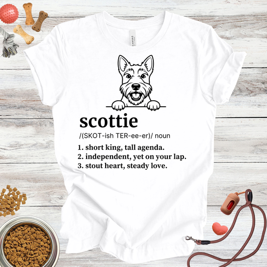 Scottie Definition | Funny Dog Lover Tee