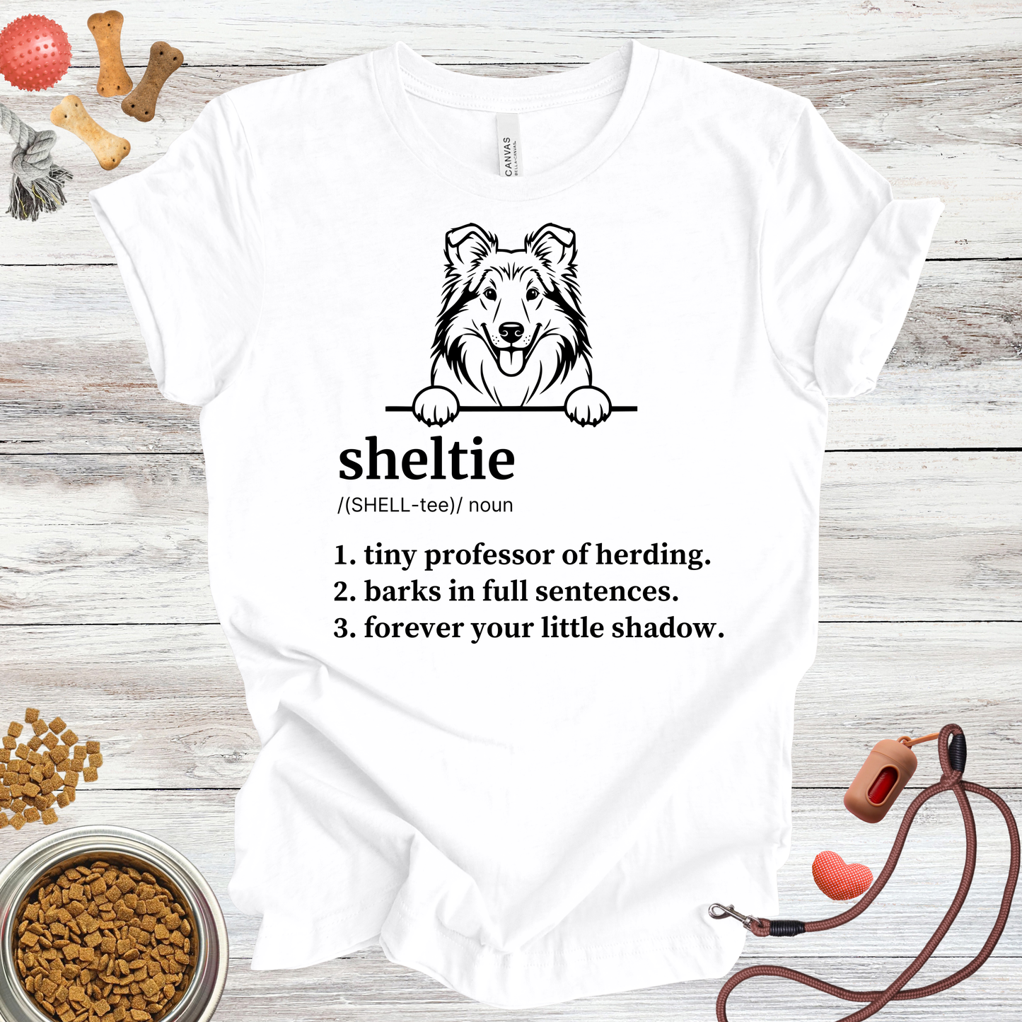 Sheltie Definition | Funny Dog Lover Tee