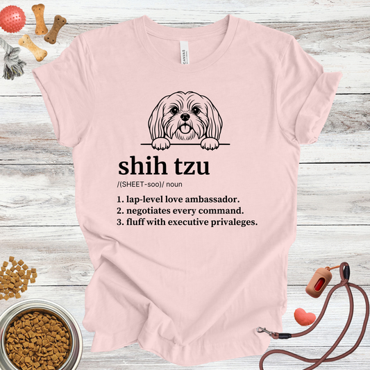Shih Tzu Definition | Funny Dog Lover Tee