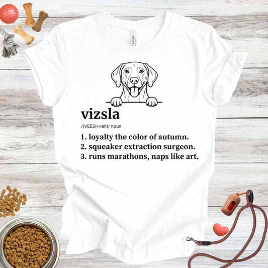 Vizsla Definition | Funny Dog Lover Tee